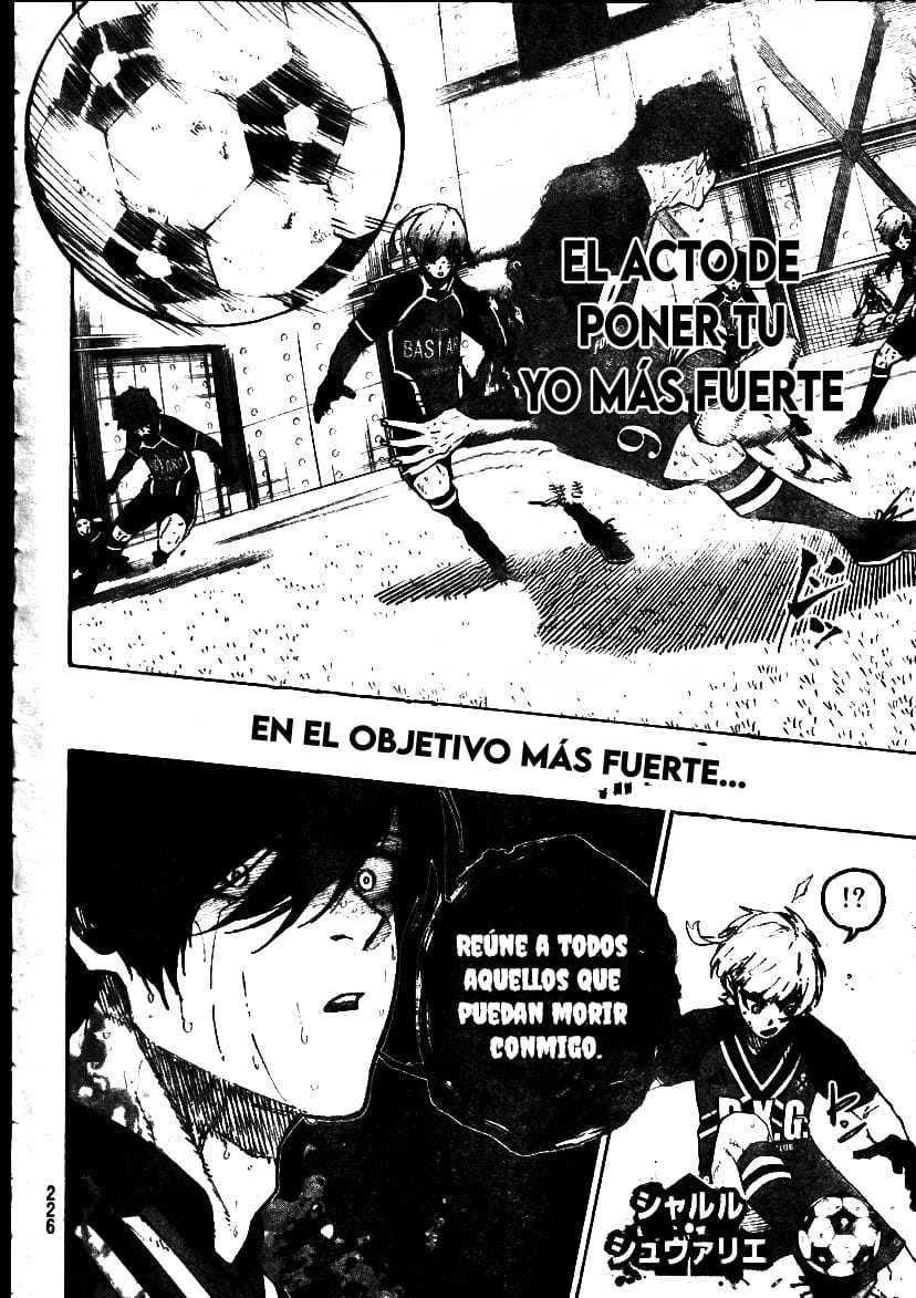 Blue Lock Capitulo 273: Monstruo de la destrucción página 10