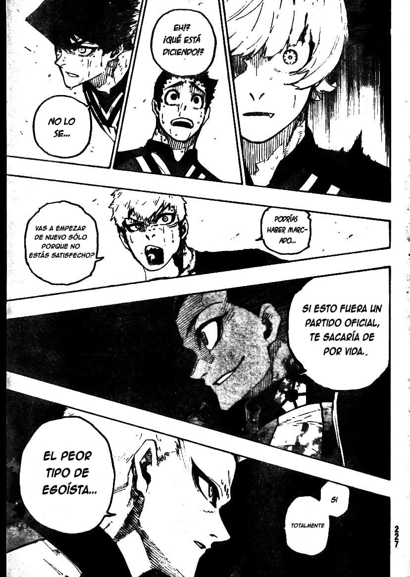 Blue Lock Capitulo 273: Monstruo de la destrucción página 11