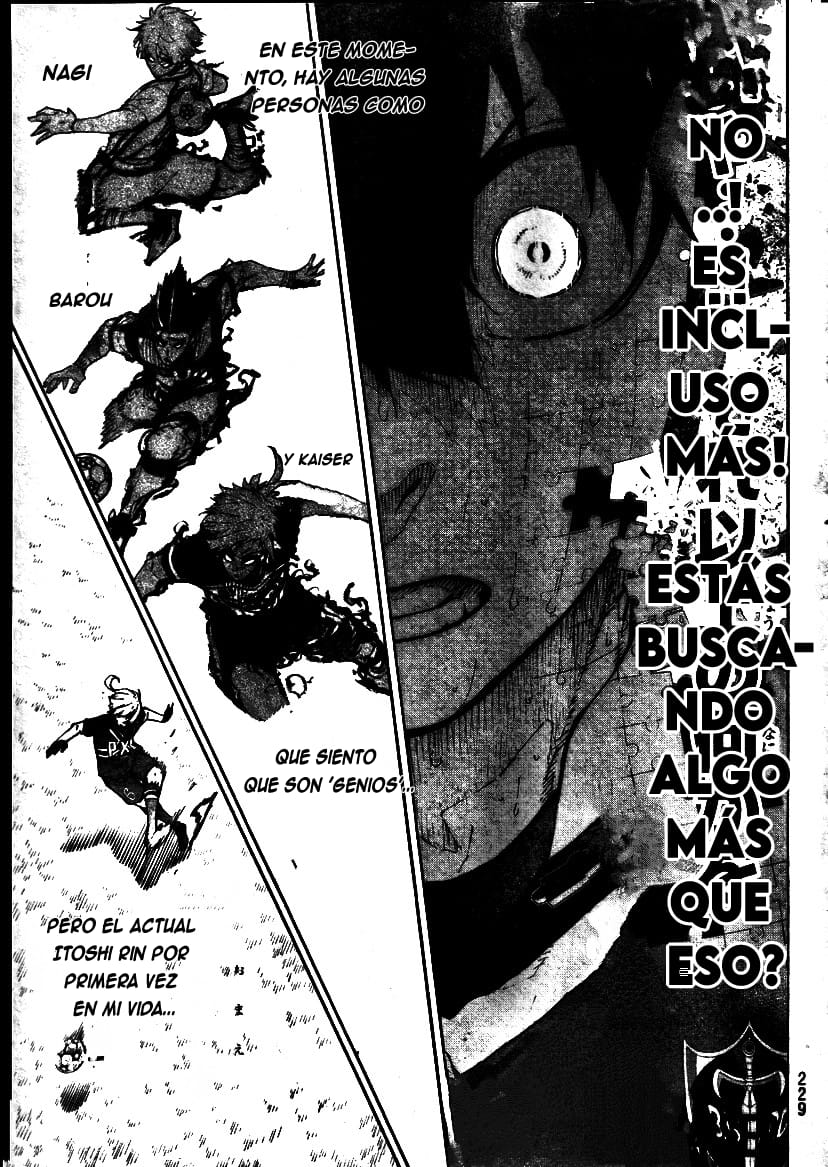 Blue Lock Capitulo 273: Monstruo de la destrucción página 13