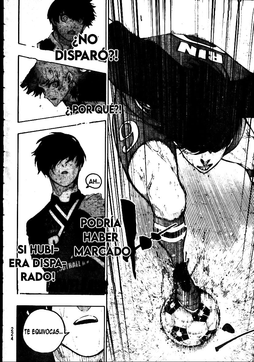 Blue Lock Capitulo 273: Monstruo de la destrucción página 8