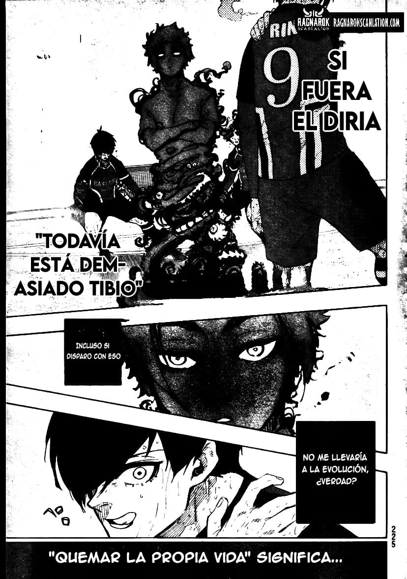 Blue Lock Capitulo 273: Monstruo de la destrucción página 9