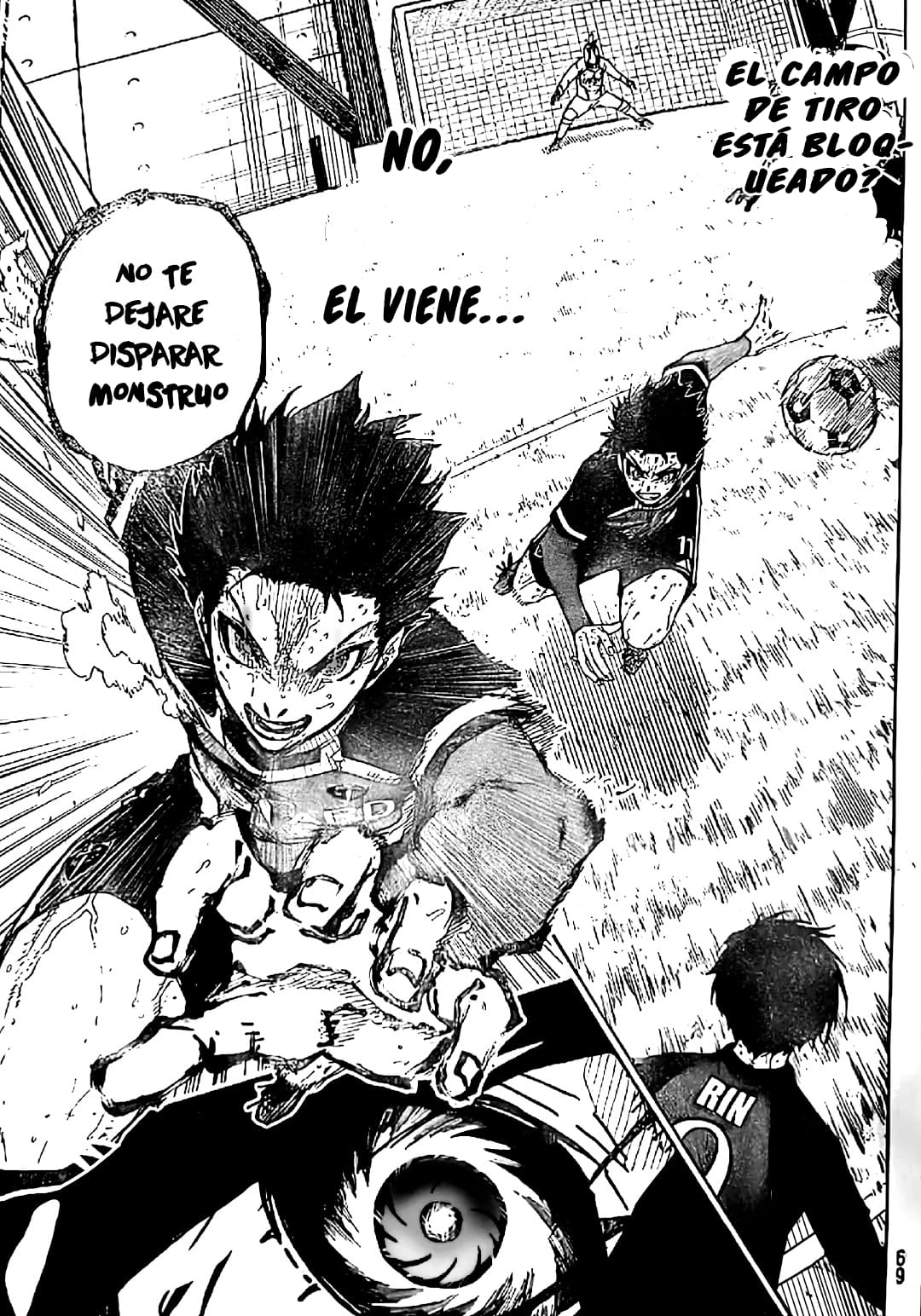 Blue Lock Capitulo 275: Crash shot página 11