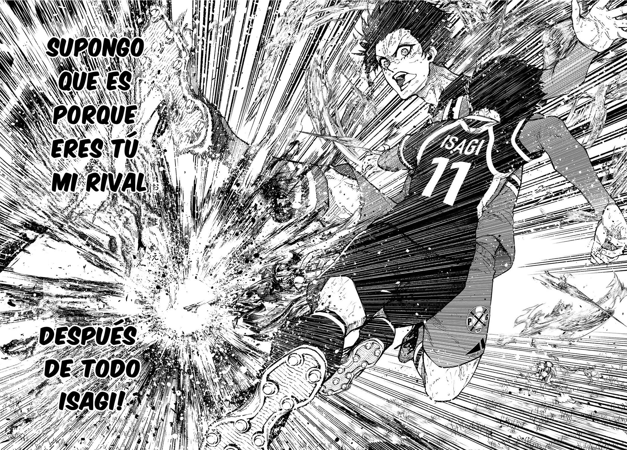 Blue Lock Capitulo 275: Crash shot página 14