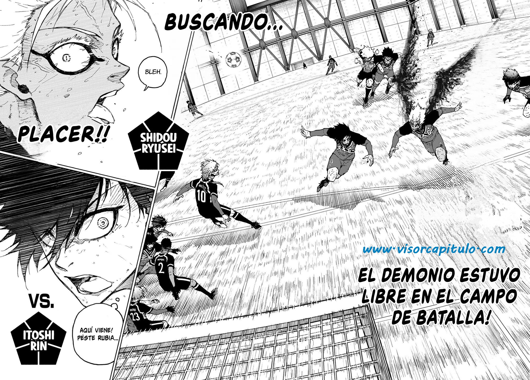 Blue Lock Capitulo 275: Crash shot página 2