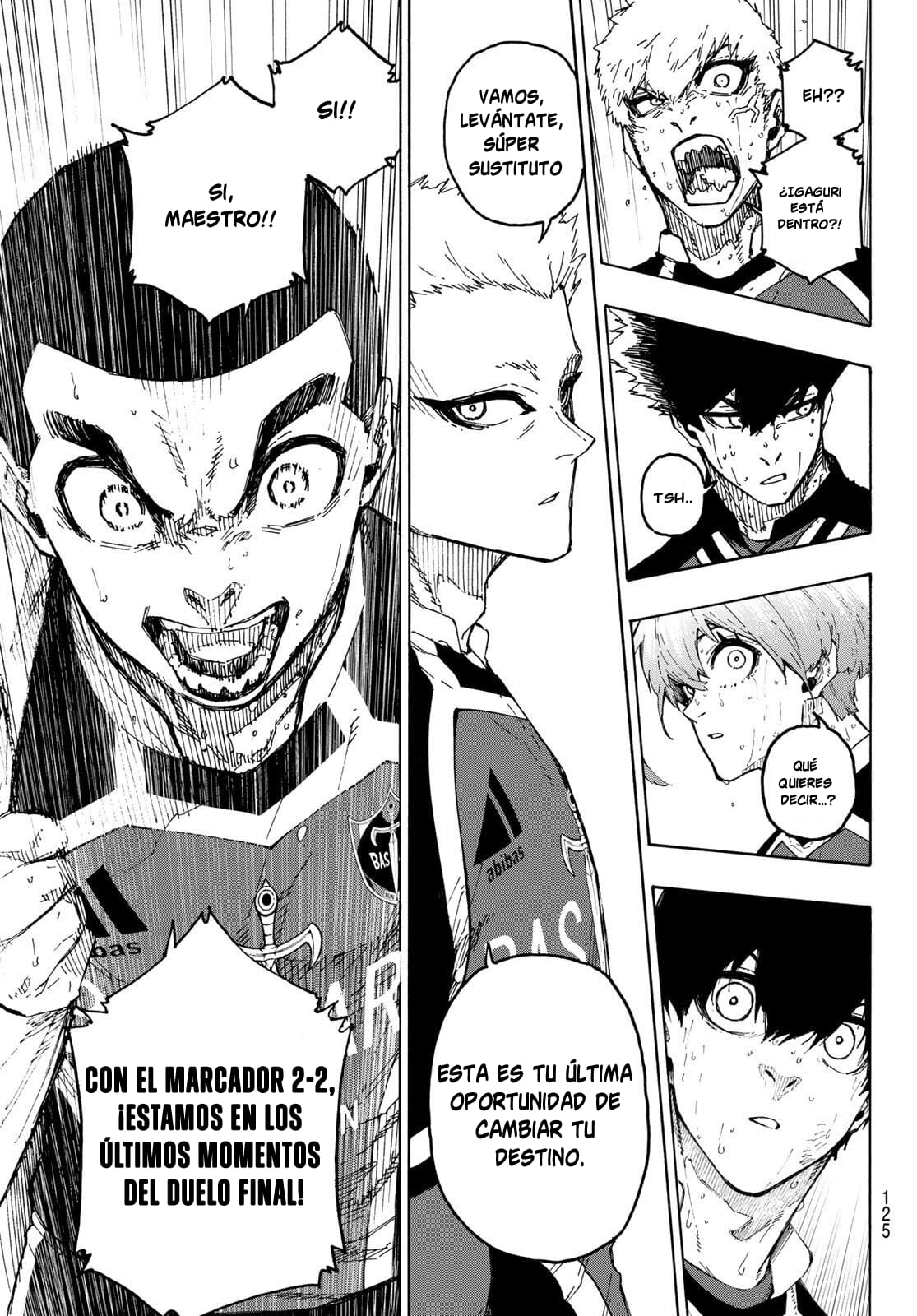 Blue Lock Capitulo 276: El último página 14