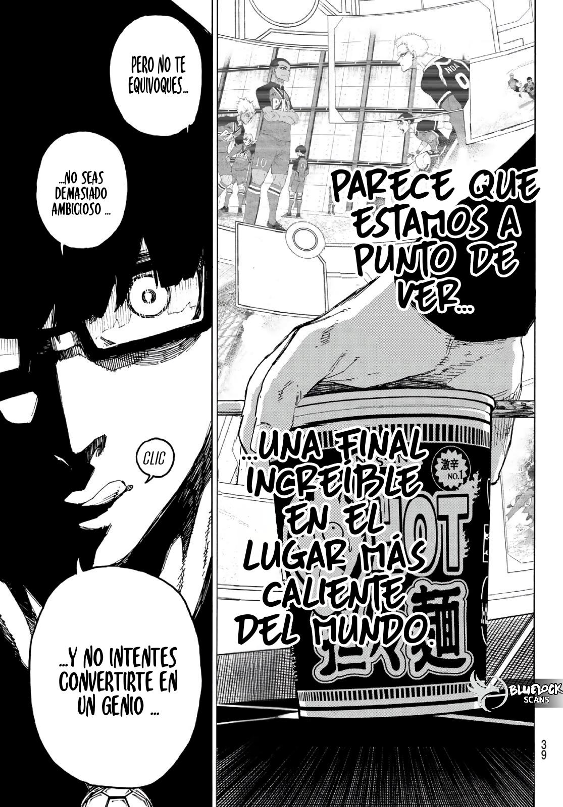 Blue Lock Capitulo 277: Genio y prodigio página 3