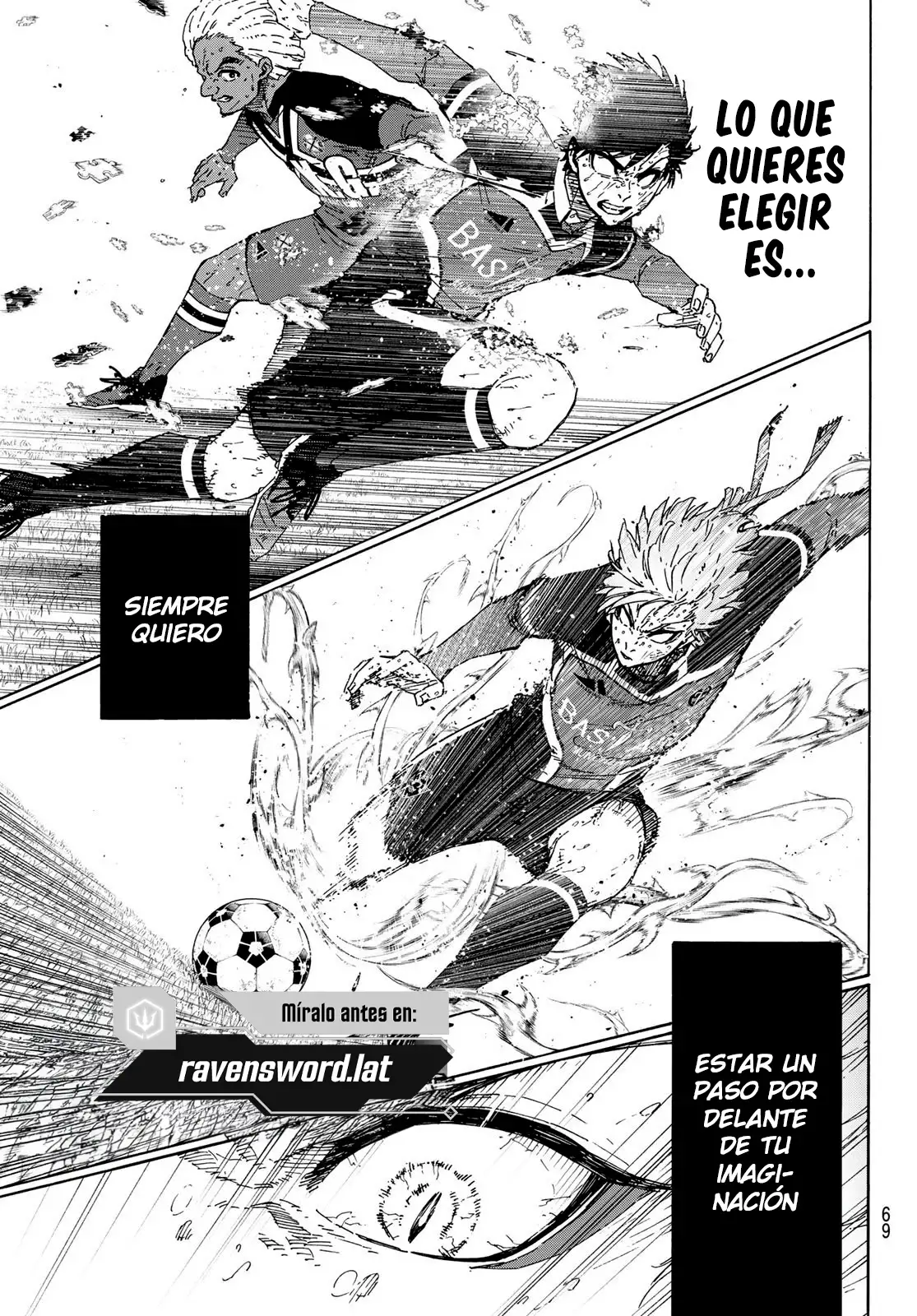Blue Lock Capitulo 279: Adictos al fútbol página 11