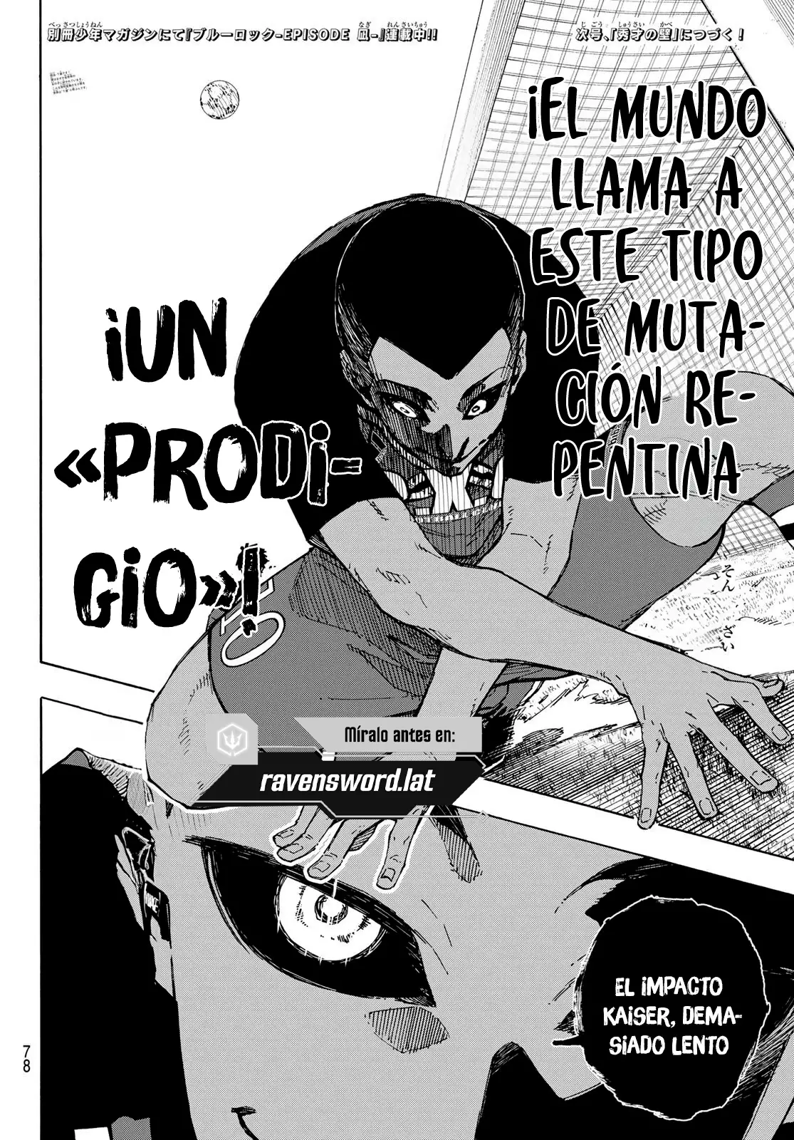 Blue Lock Capitulo 279: Adictos al fútbol página 18