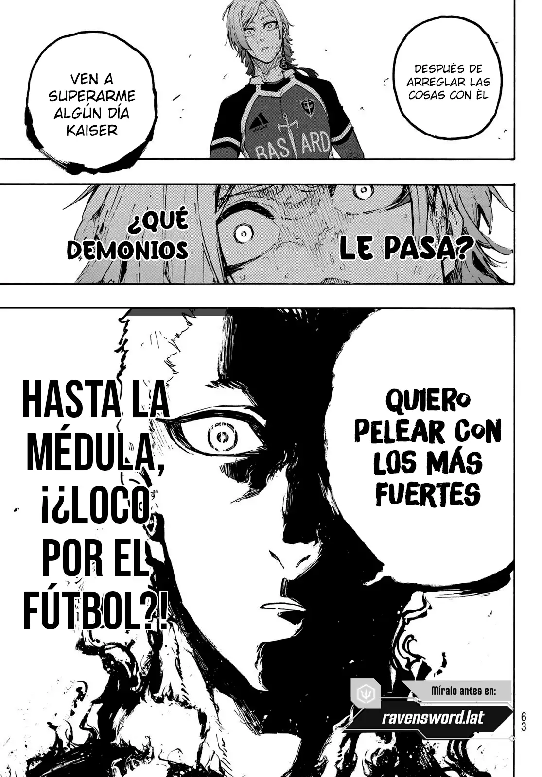 Blue Lock Capitulo 279: Adictos al fútbol página 5
