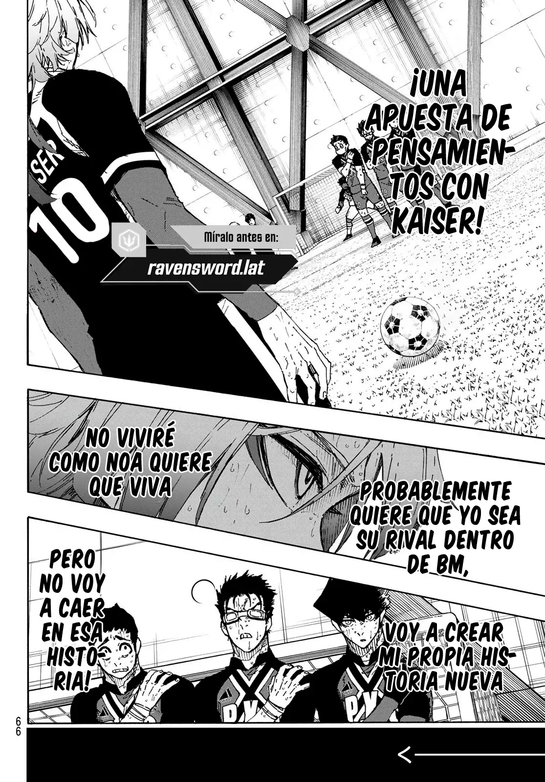 Blue Lock Capitulo 279: Adictos al fútbol página 8