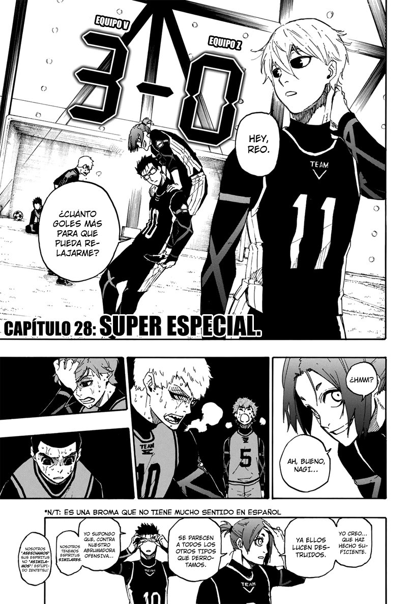 Blue Lock Capitulo 28: Super Especial página 2