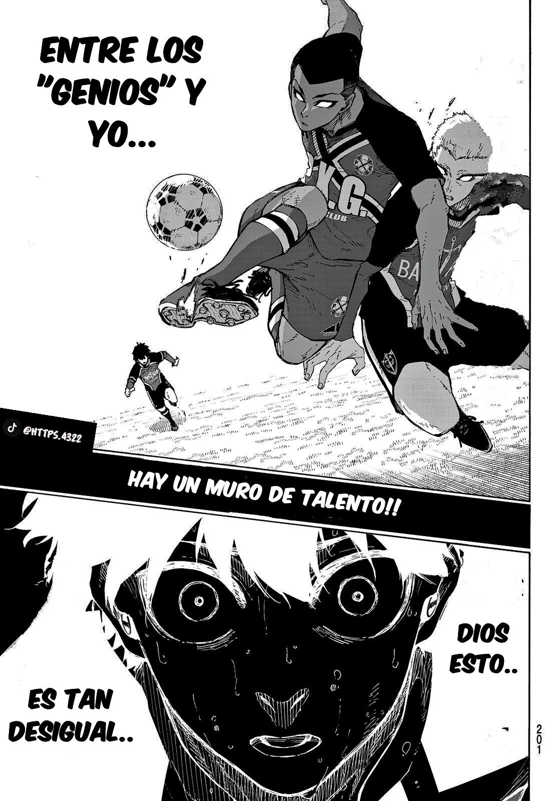 Blue Lock Capitulo 281: La fórmula de la evolución página 17