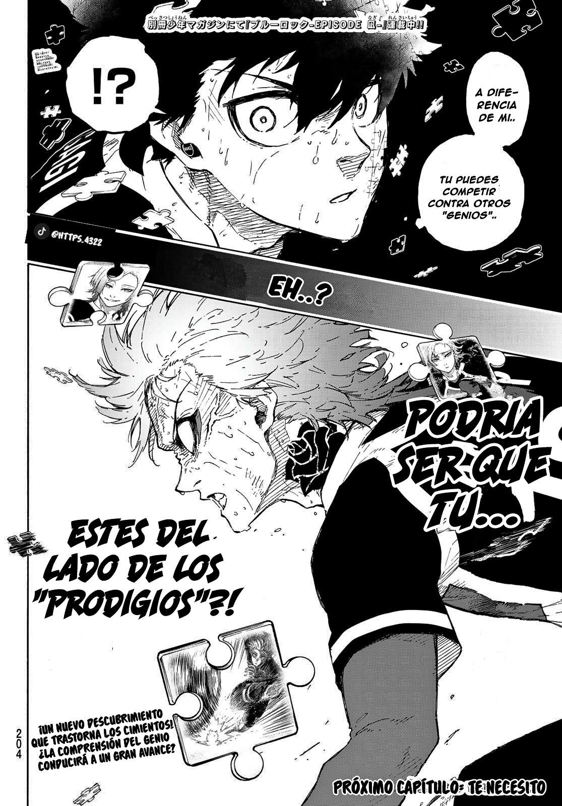 Blue Lock Capitulo 281: La fórmula de la evolución página 19