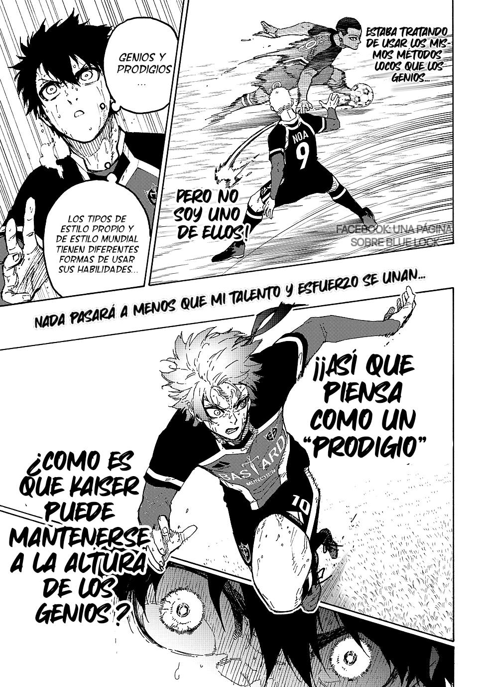 Blue Lock Capitulo 282: Te necesito página 9
