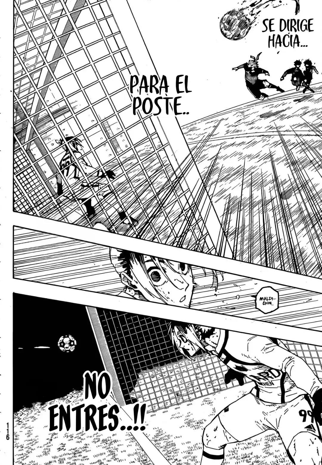 Blue Lock Capitulo 283: Defensa desesperada página 10