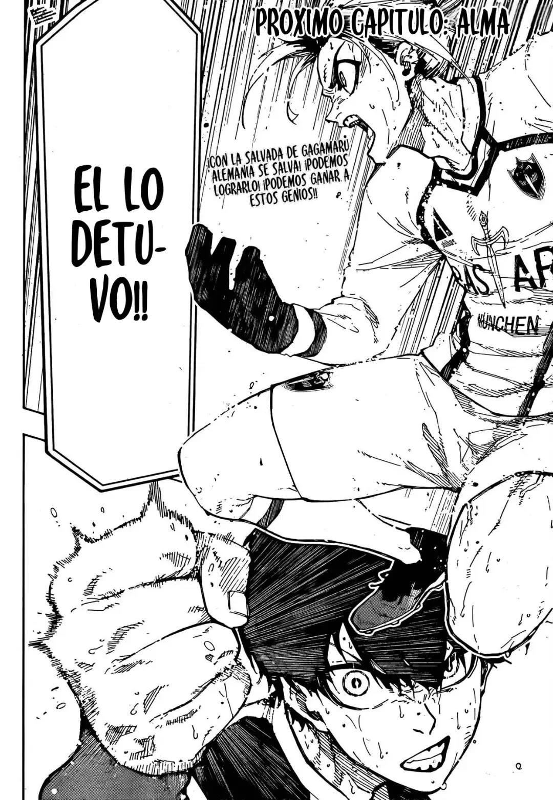 Blue Lock Capitulo 283: Defensa desesperada página 13