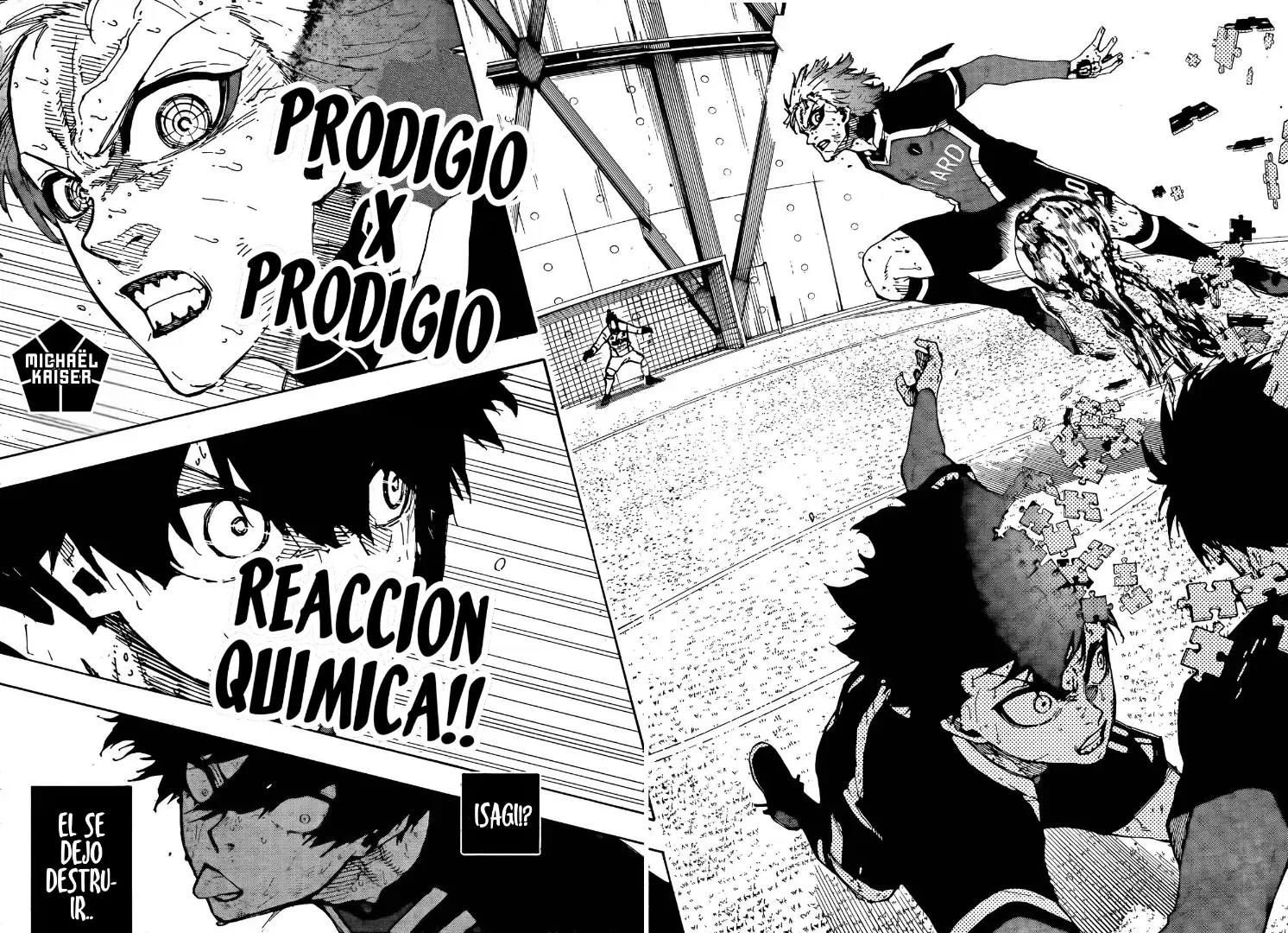 Blue Lock Capitulo 283: Defensa desesperada página 8