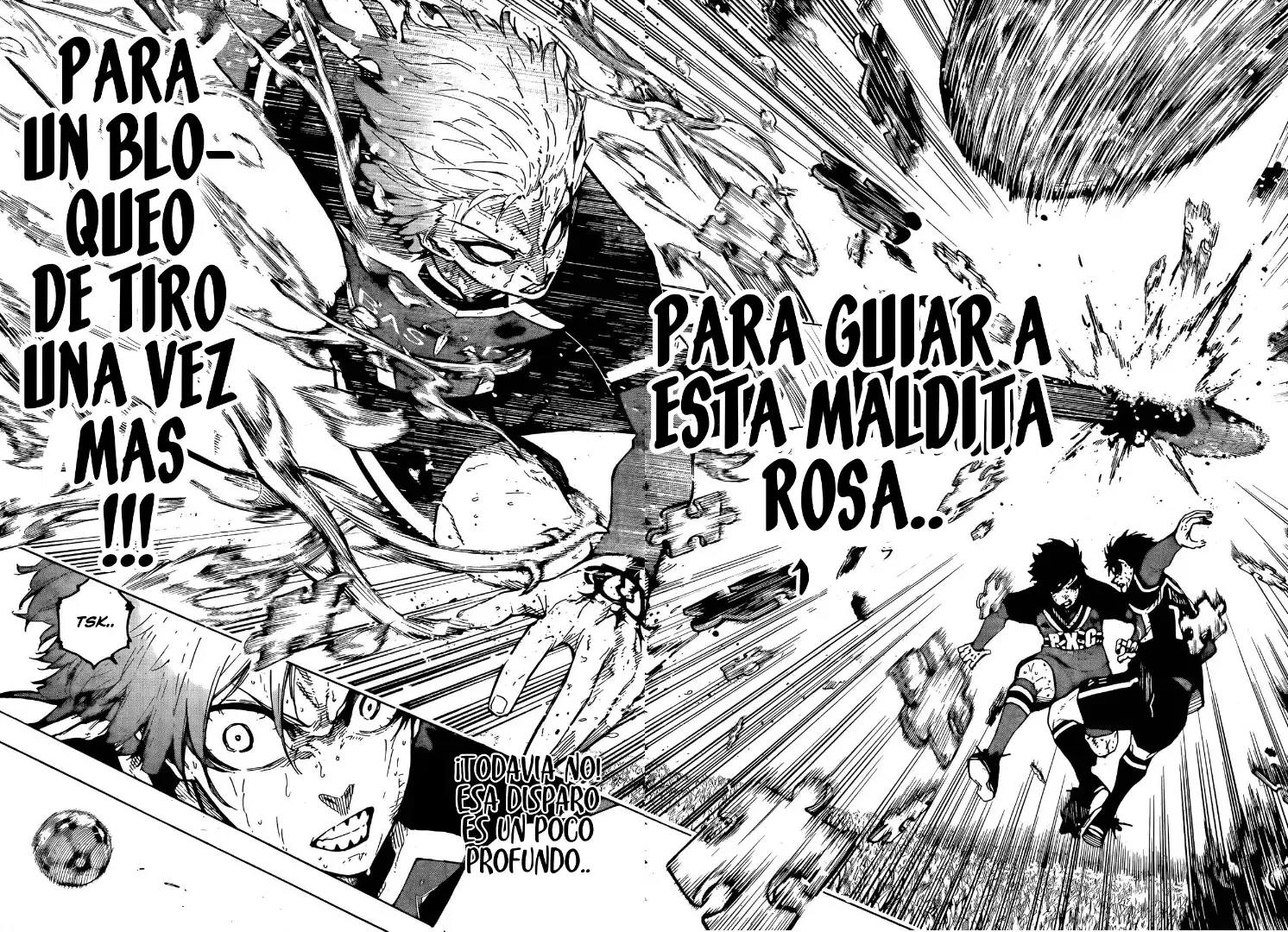 Blue Lock Capitulo 283: Defensa desesperada página 9