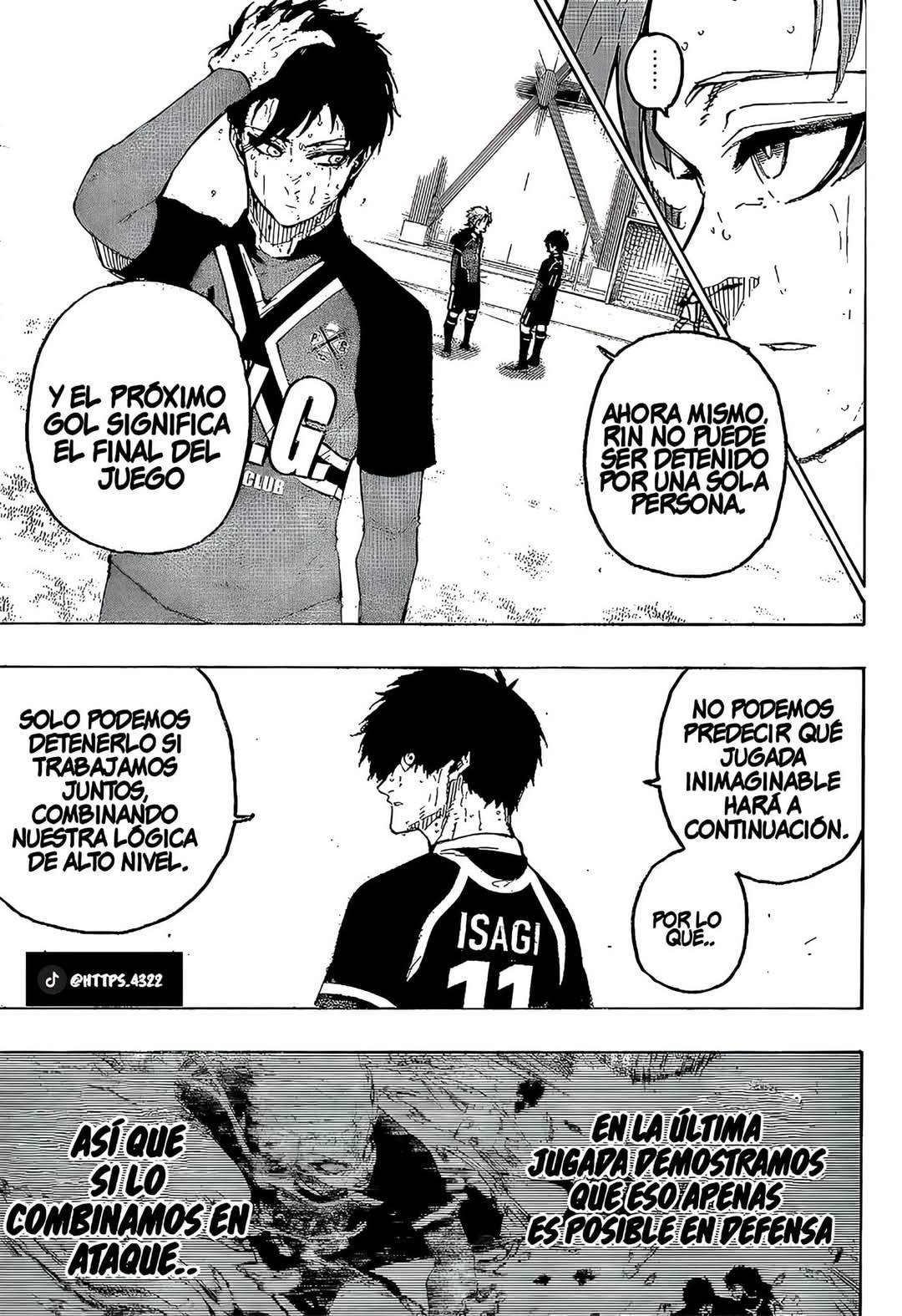 Blue Lock Capitulo 285: Contrato página 3