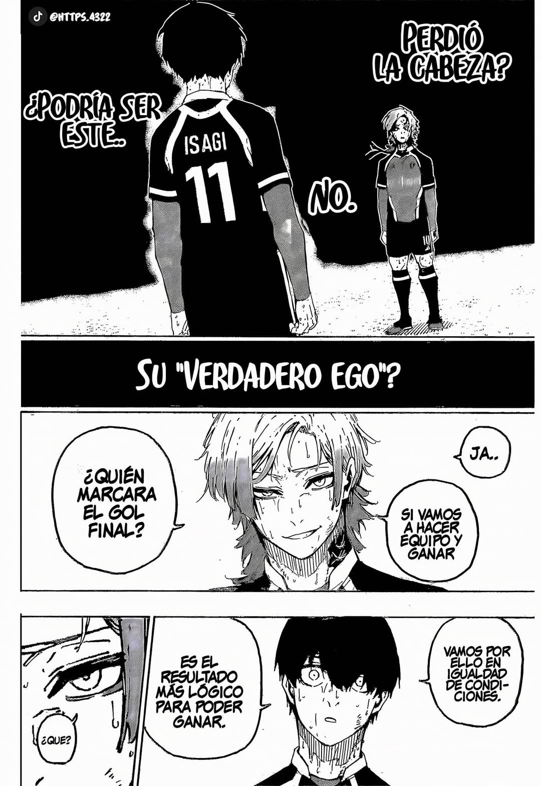 Blue Lock Capitulo 285: Contrato página 6