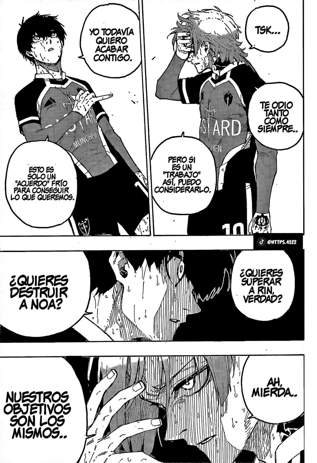 Blue Lock Capitulo 285: Contrato página 9
