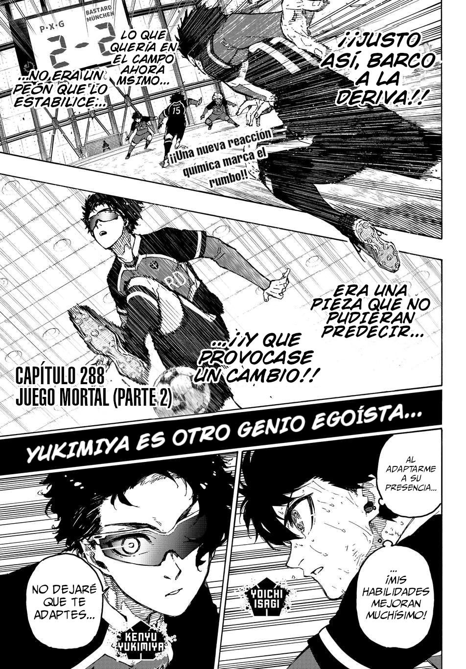 Blue Lock Capitulo 288.2 página 2