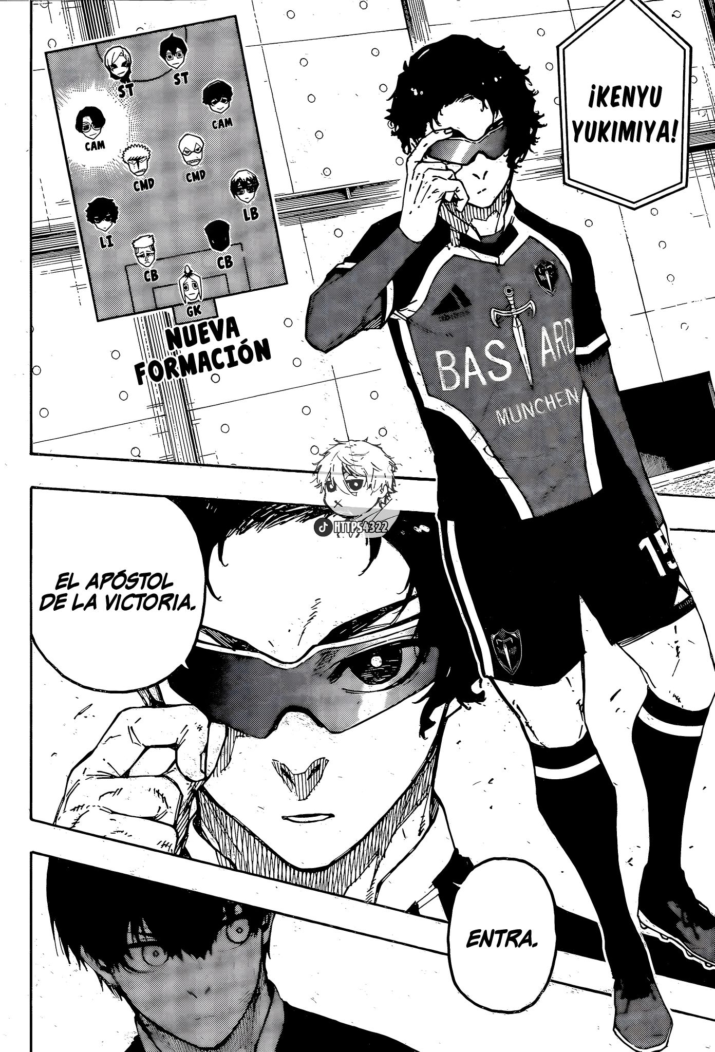 Blue Lock Capitulo 288: Partido decisivo (Parte 1) página 2
