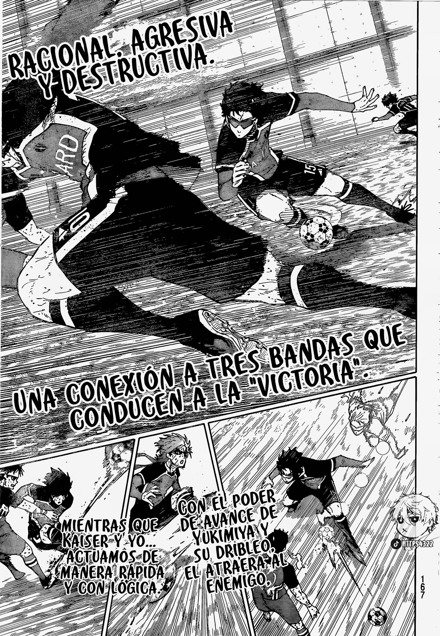 Blue Lock Capitulo 288: Partido decisivo (Parte 1) página 5