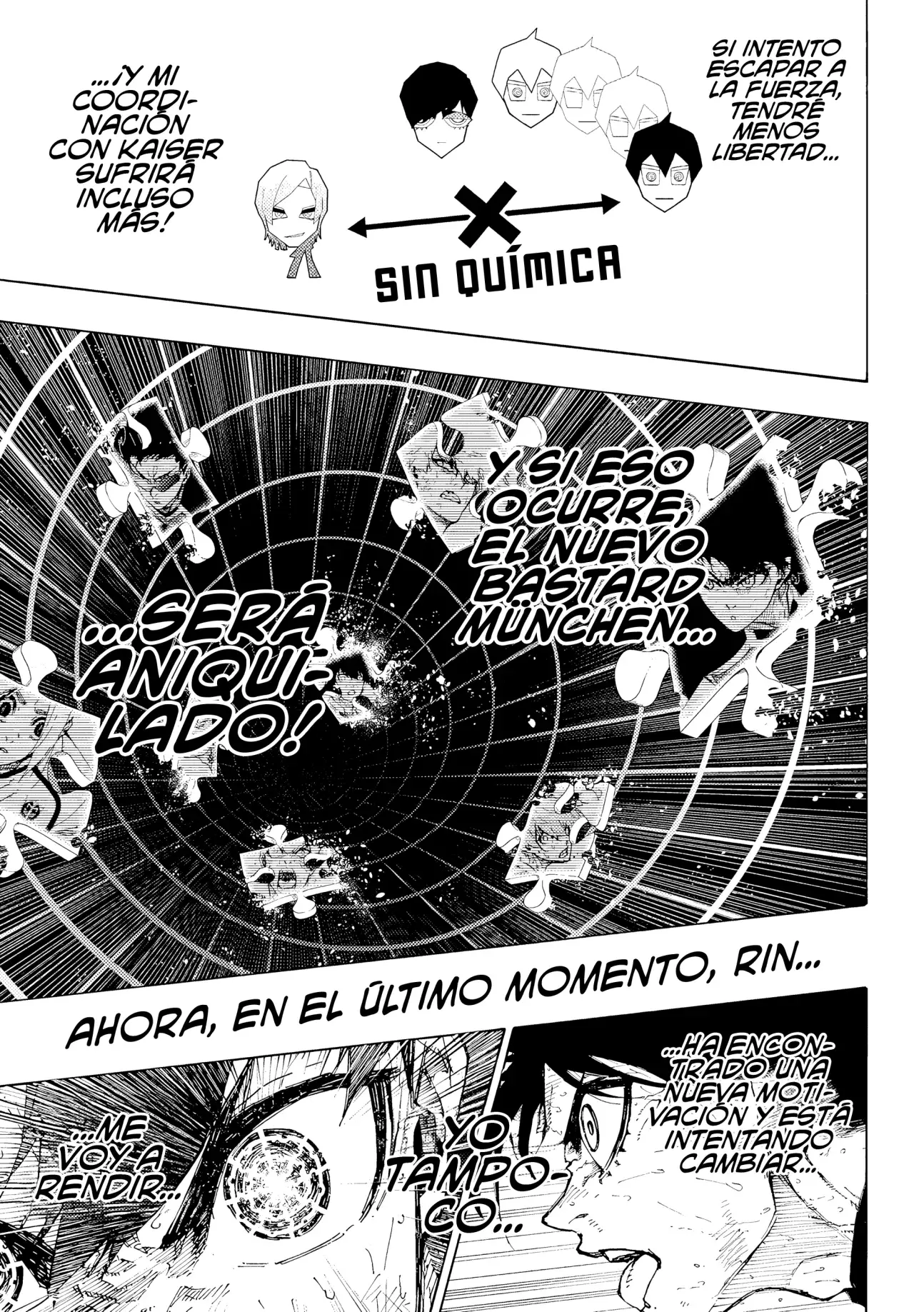 Blue Lock Capitulo 290: Chico malo azul página 8