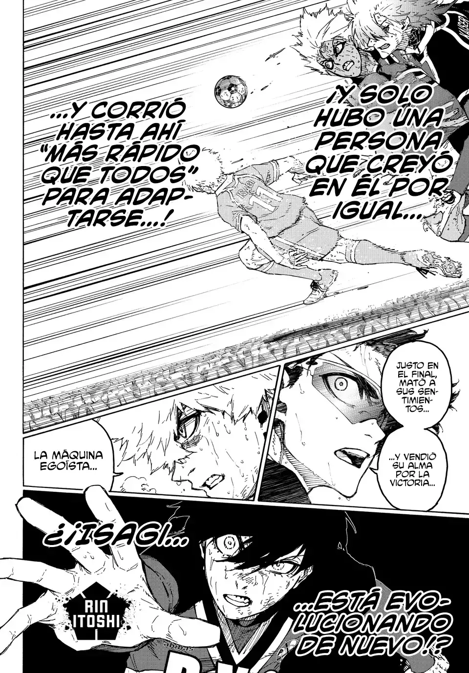 Blue Lock Capitulo 293: El nacimiento de un nuevo egoísta página 14