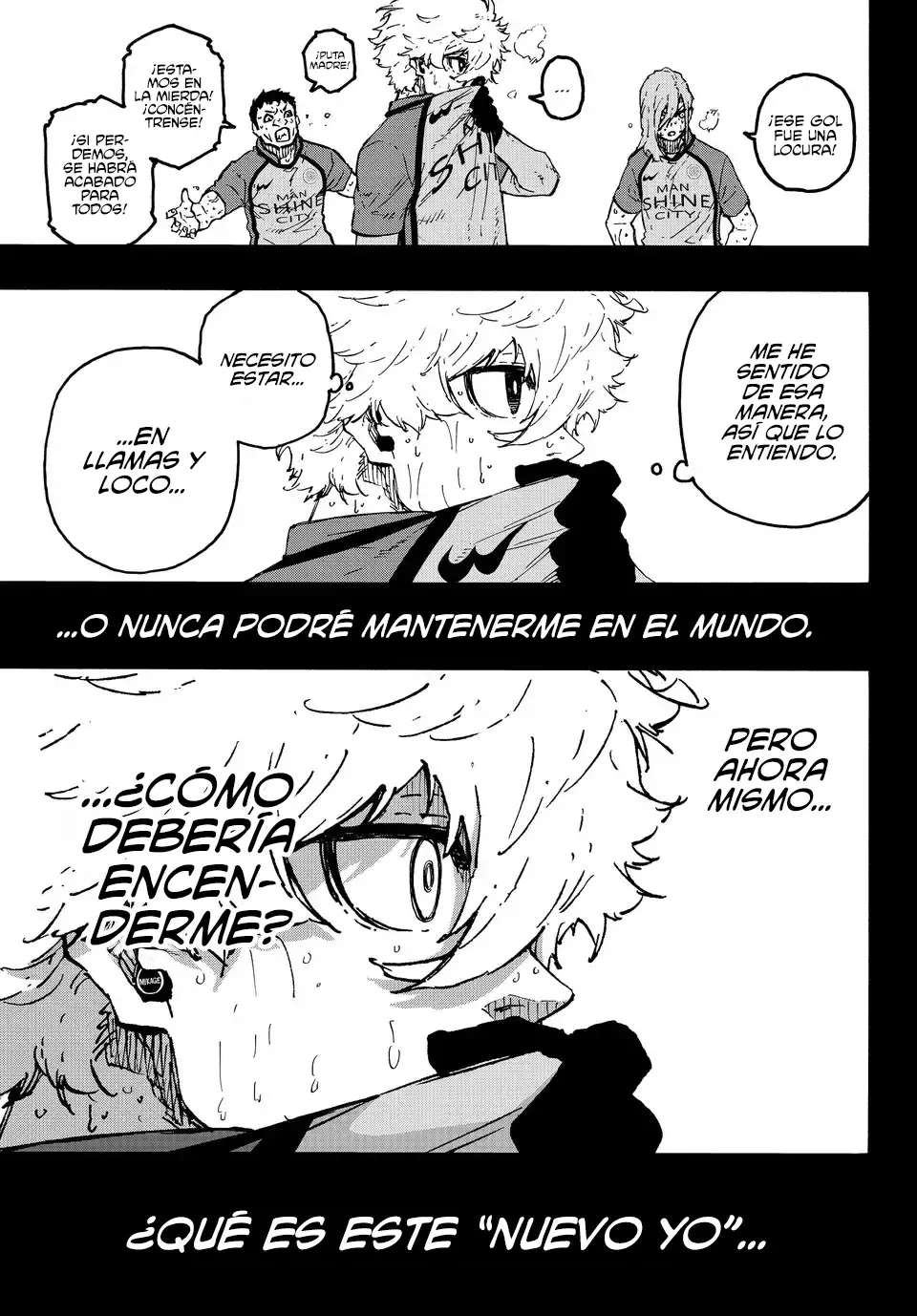 Blue Lock Capitulo 296: Experiencia frenética página 18