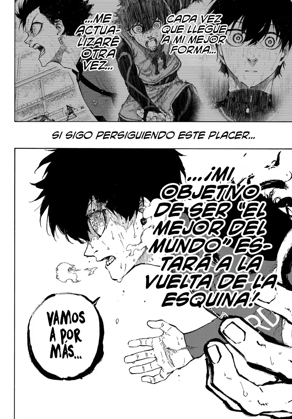 Blue Lock Capitulo 296: Experiencia frenética página 8