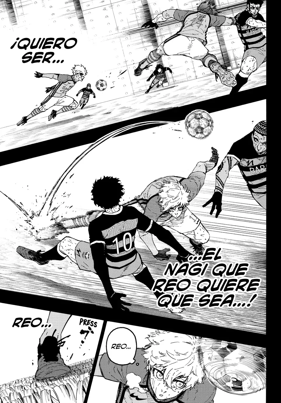 Blue Lock Capitulo 297: Hacia el futuro página 12