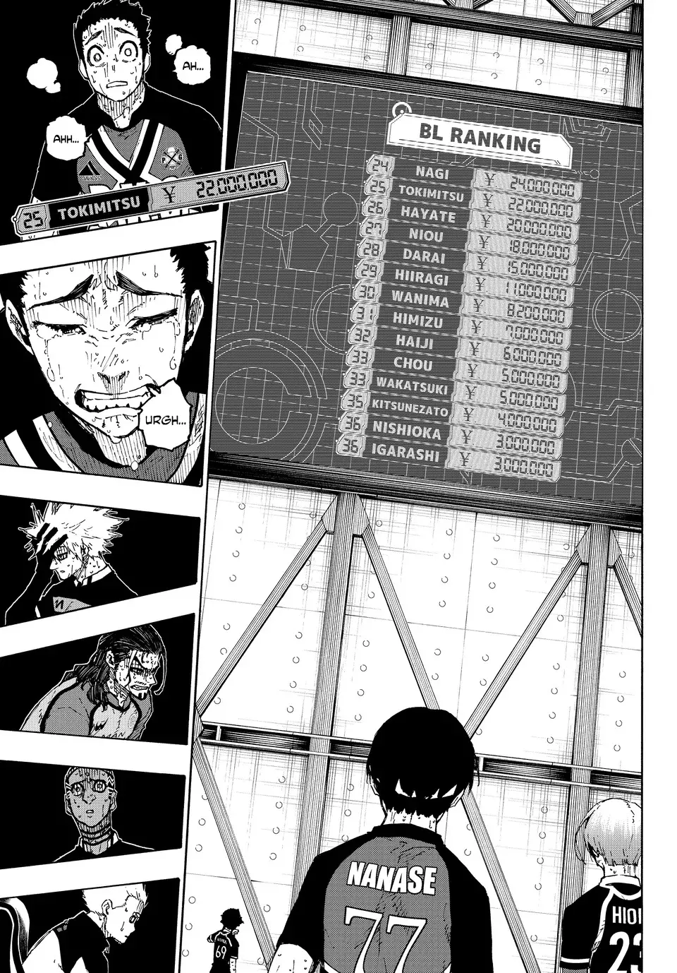 Blue Lock Capitulo 299: Lágrimas Azules página 6