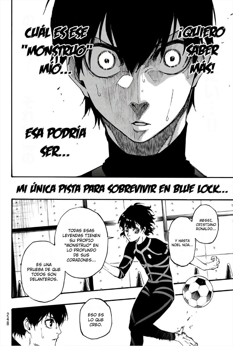 Blue Lock Capitulo 3: Monstruo. página 17