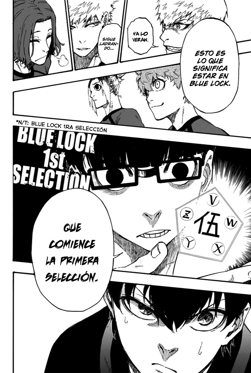 Blue Lock Capitulo 3: Monstruo. página 25