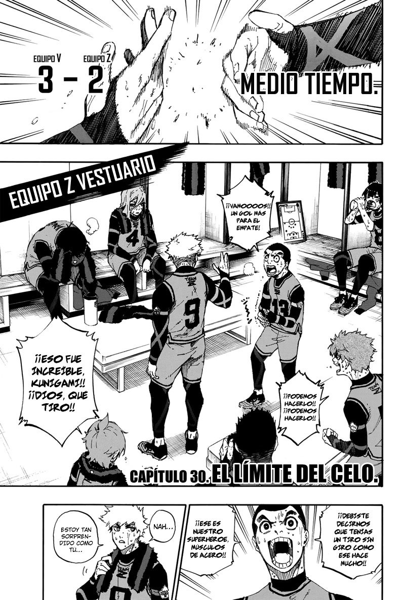 Blue Lock Capitulo 30: El límite del cielo página 2