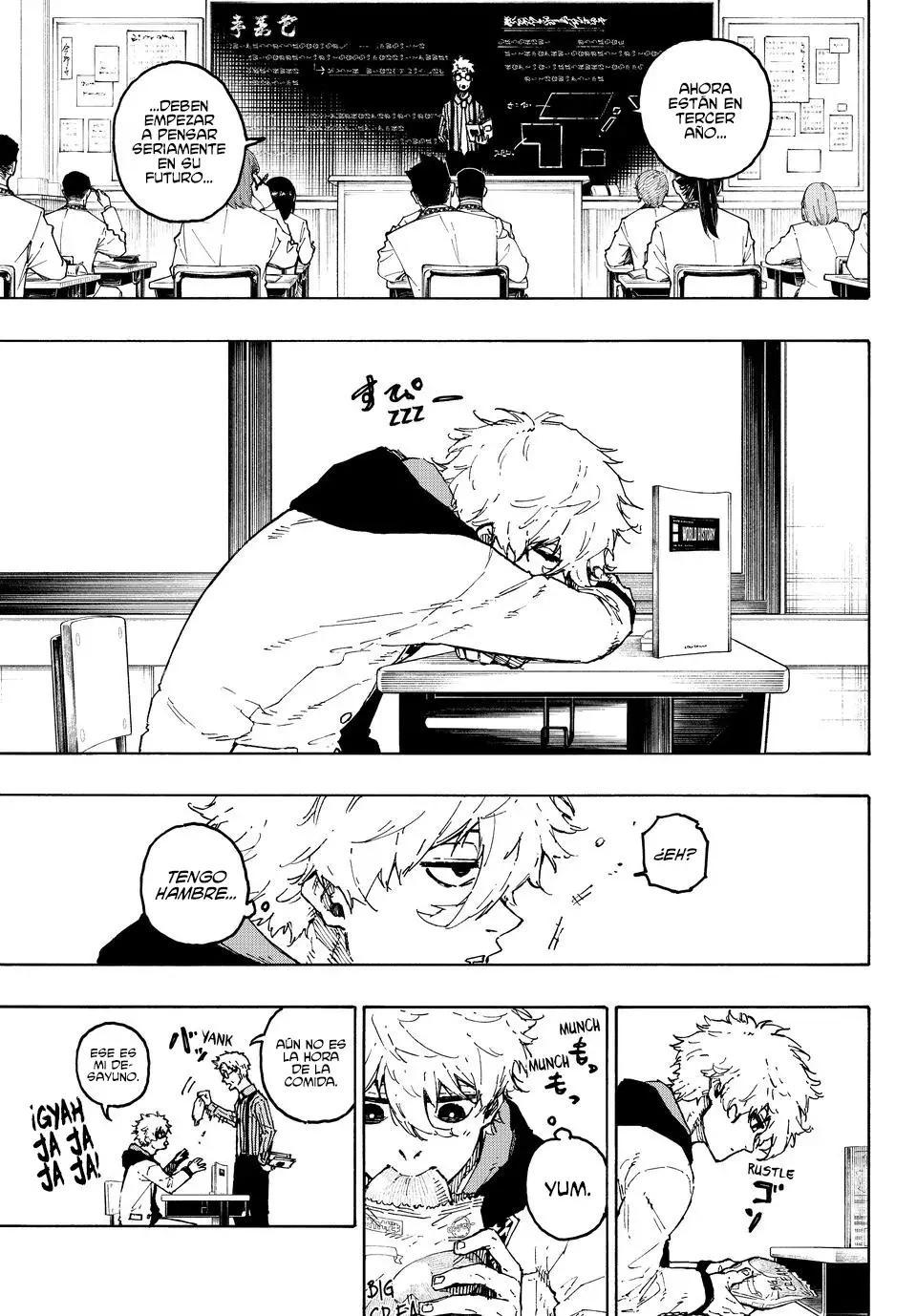 Blue Lock Capitulo 302: Ya es Suficiente página 8