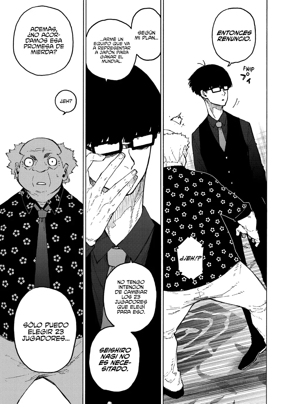 Blue Lock Capitulo 303: BLUE LOCK JAPAN página 13