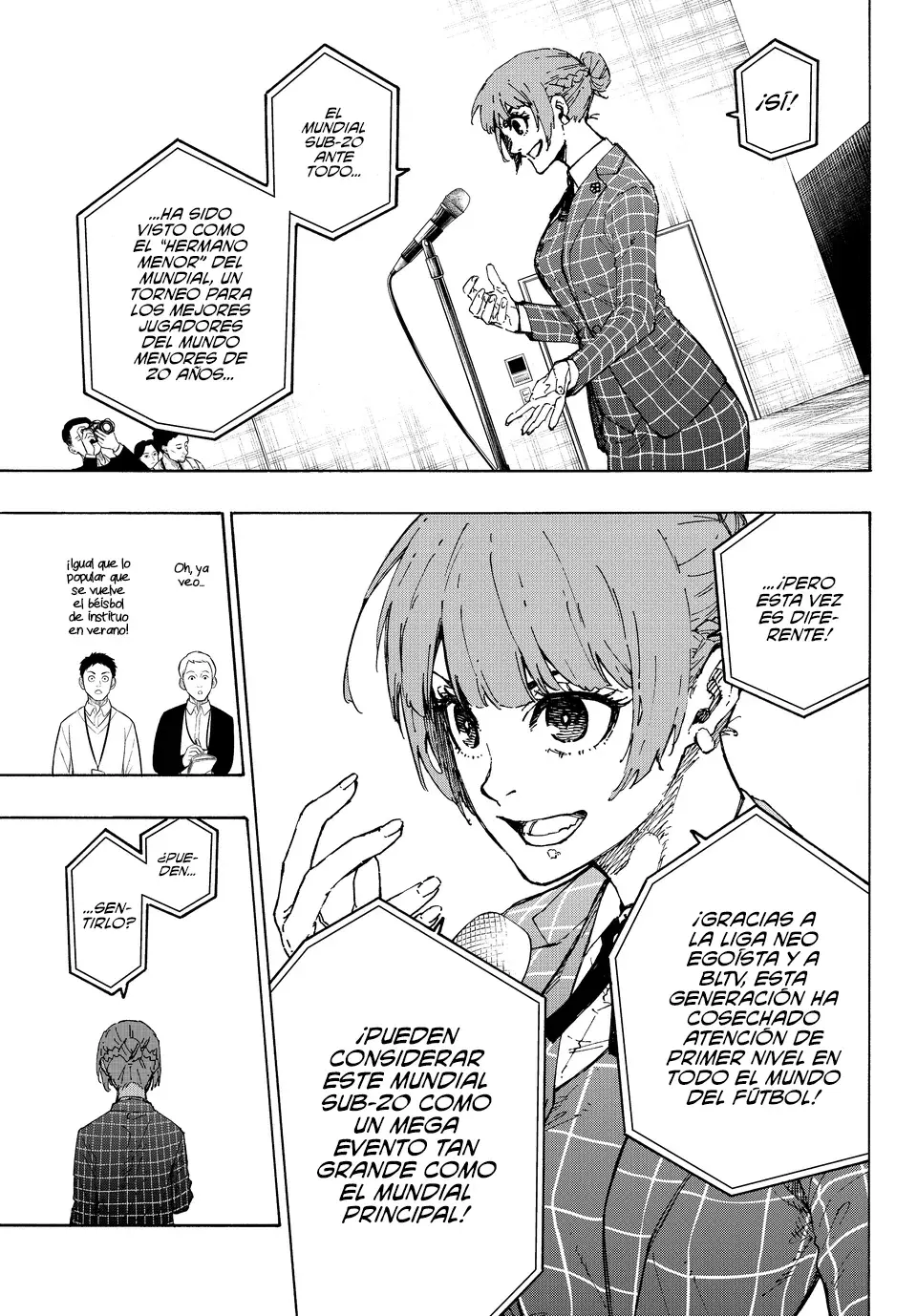 Blue Lock Capitulo 303: BLUE LOCK JAPAN página 15