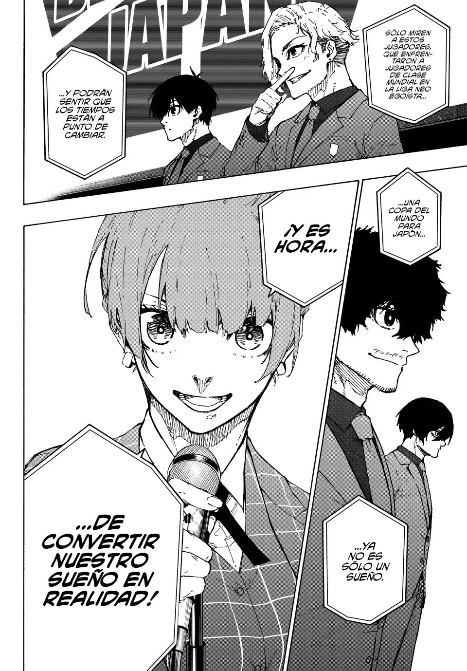 Blue Lock Capitulo 303: BLUE LOCK JAPAN página 16