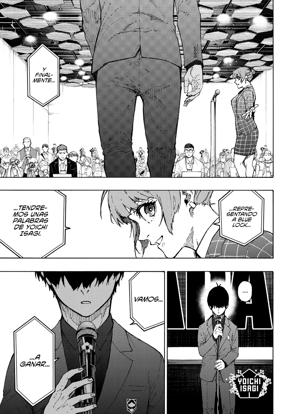 Blue Lock Capitulo 303: BLUE LOCK JAPAN página 19