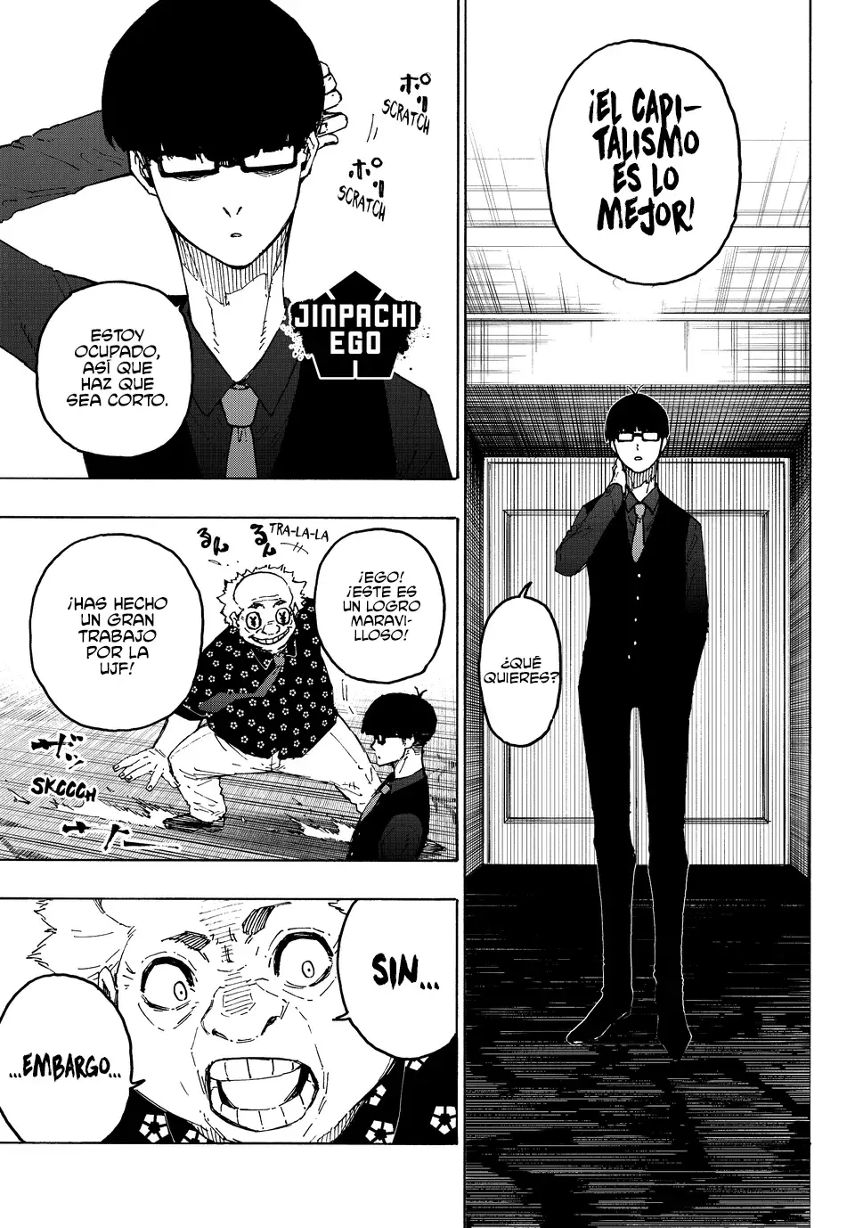 Blue Lock Capitulo 303: BLUE LOCK JAPAN página 6