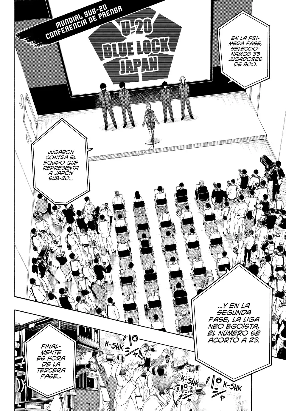 Blue Lock Capitulo 303: BLUE LOCK JAPAN página 9