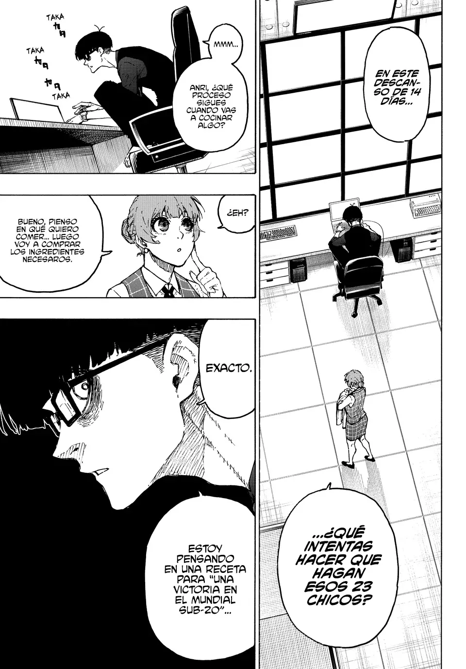 Blue Lock Capitulo 305: X 23 página 6