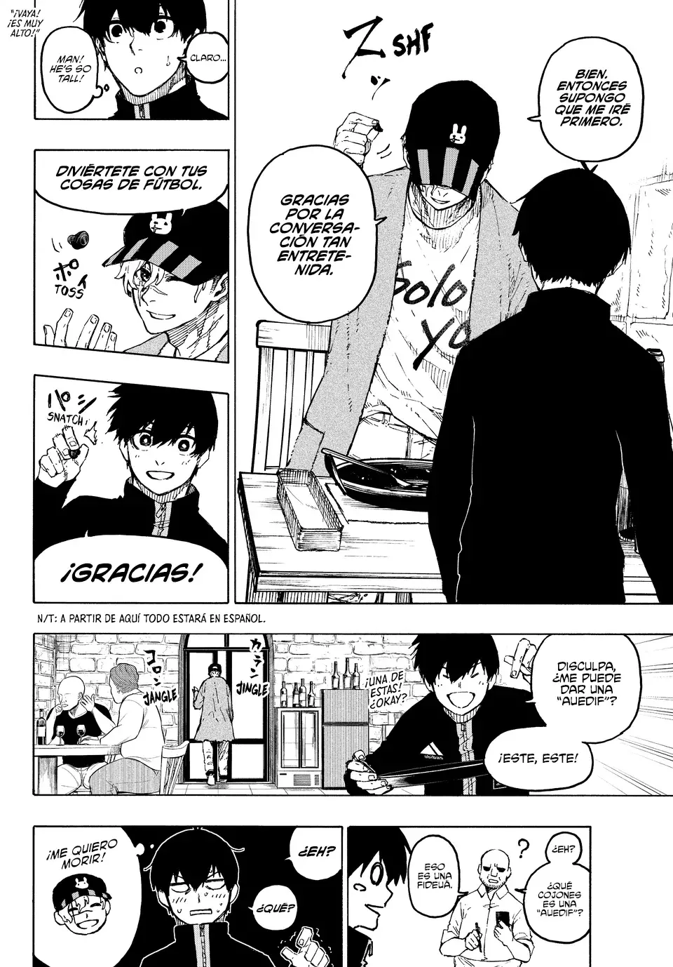 Blue Lock Capitulo 307: Bunny página 16