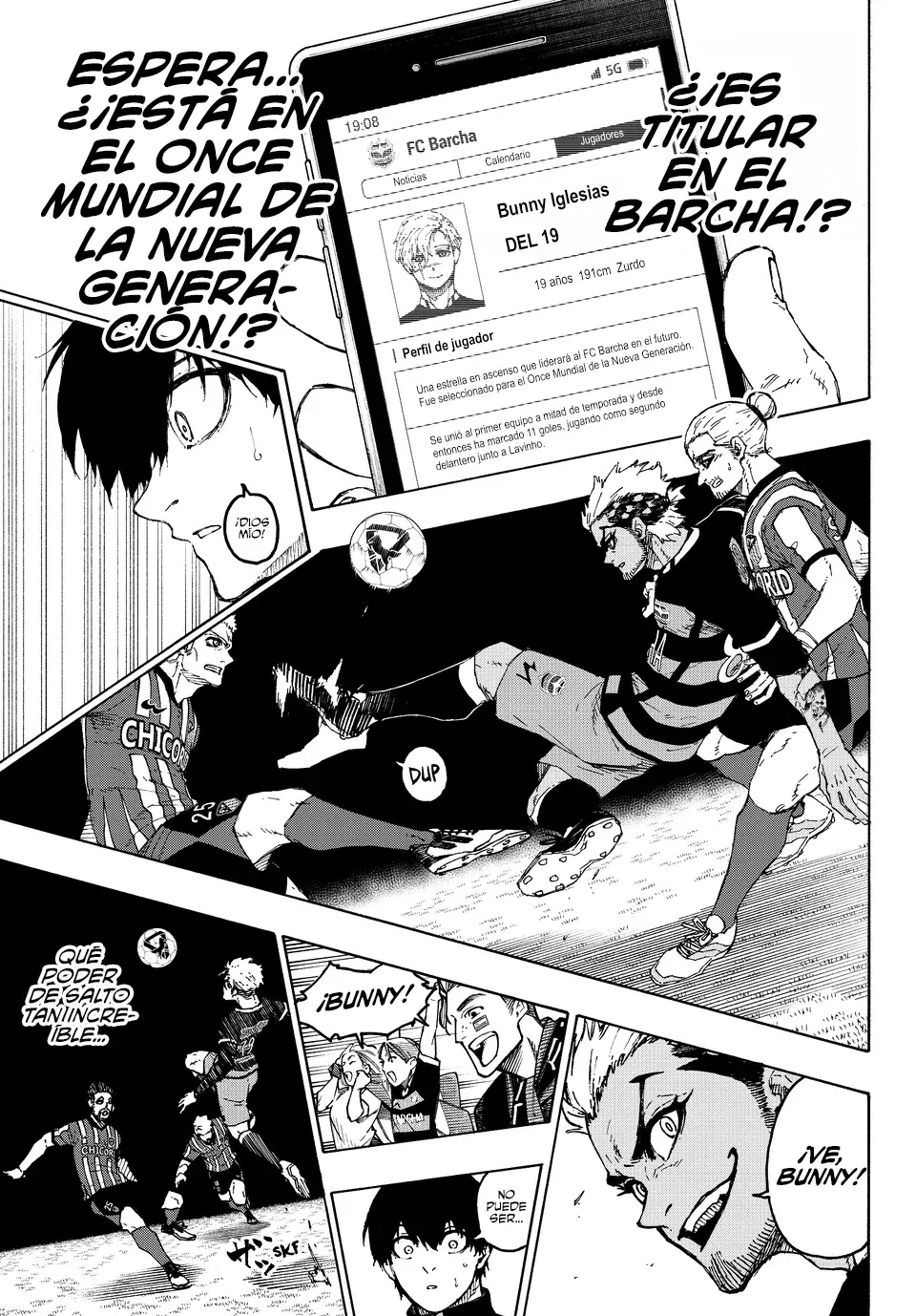 Blue Lock Capitulo 307: Bunny página 21