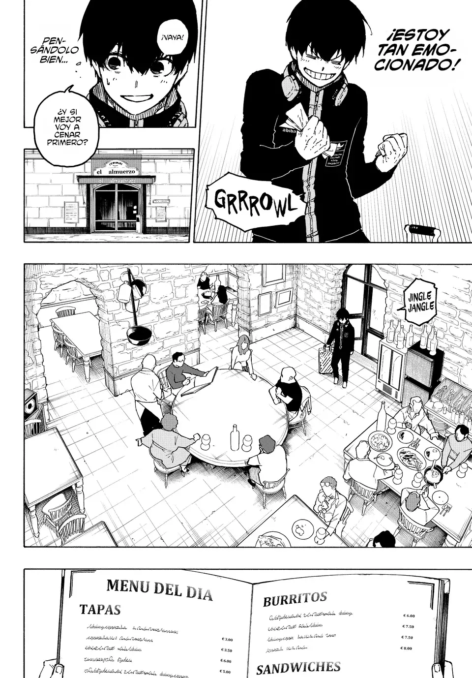 Blue Lock Capitulo 307: Bunny página 8