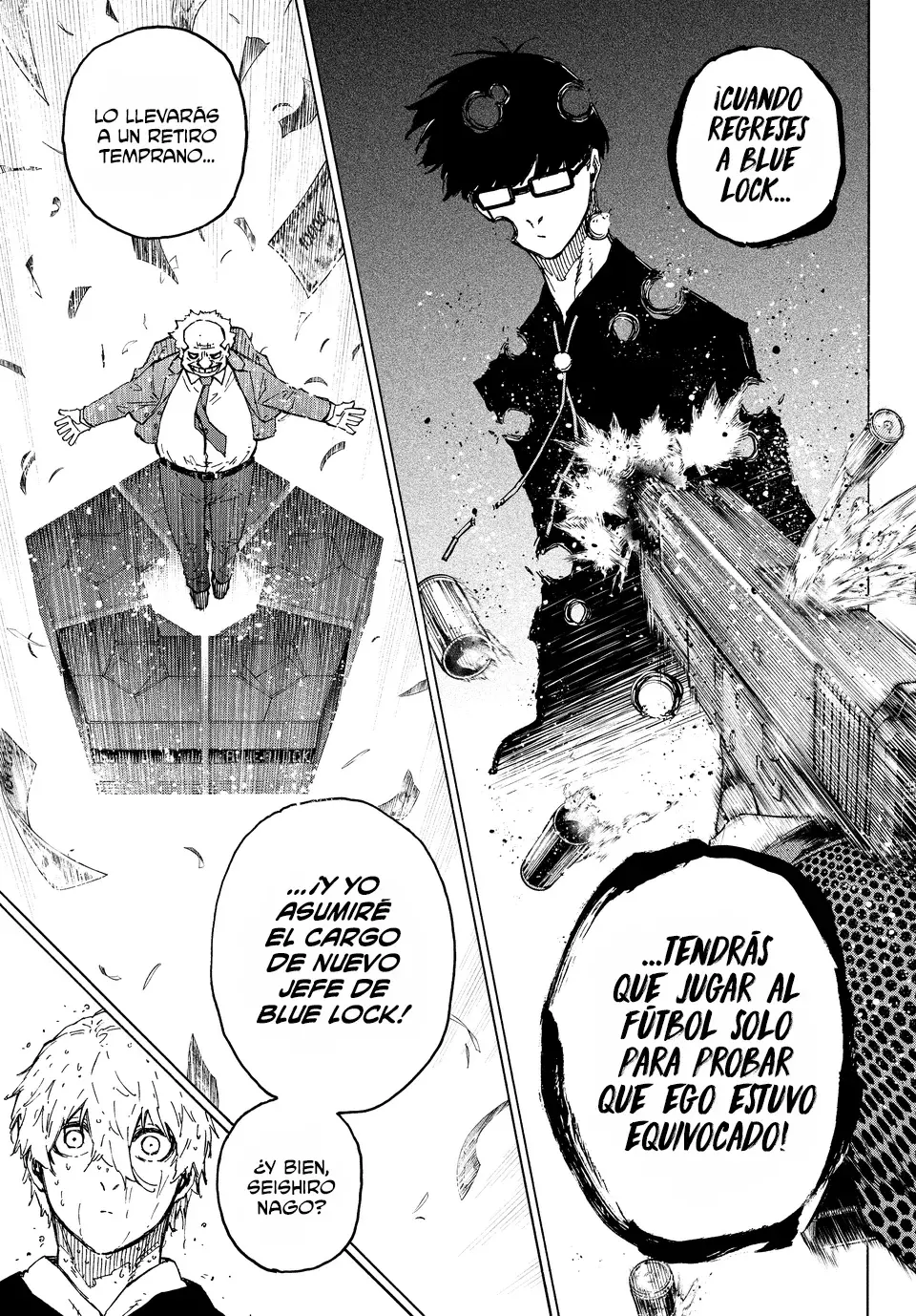 Blue Lock Capitulo 308: Gallina orgullosa página 10