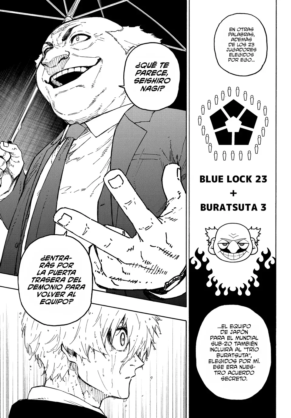 Blue Lock Capitulo 308: Gallina orgullosa página 8